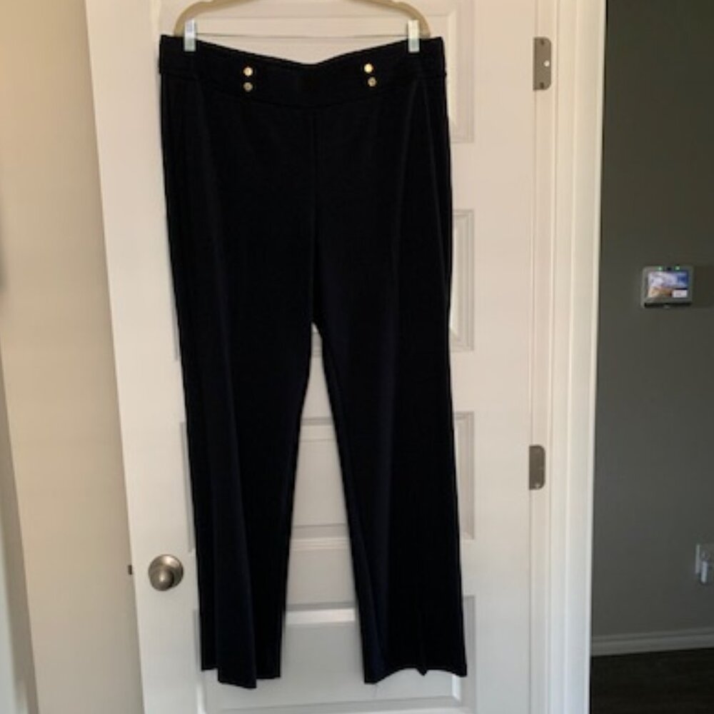 NWOT - Anne Klein Stretchy Dress Pants XL